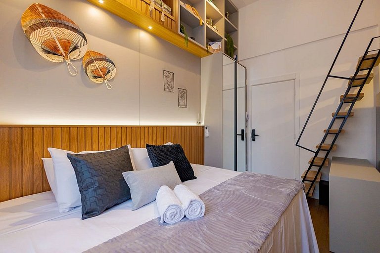 Studio Duplex Moderno | Ecoville | Próx. Barigui