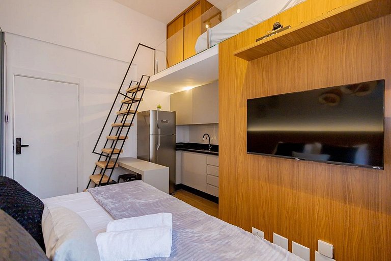 Studio Duplex Moderno | Ecoville | Próx. Barigui