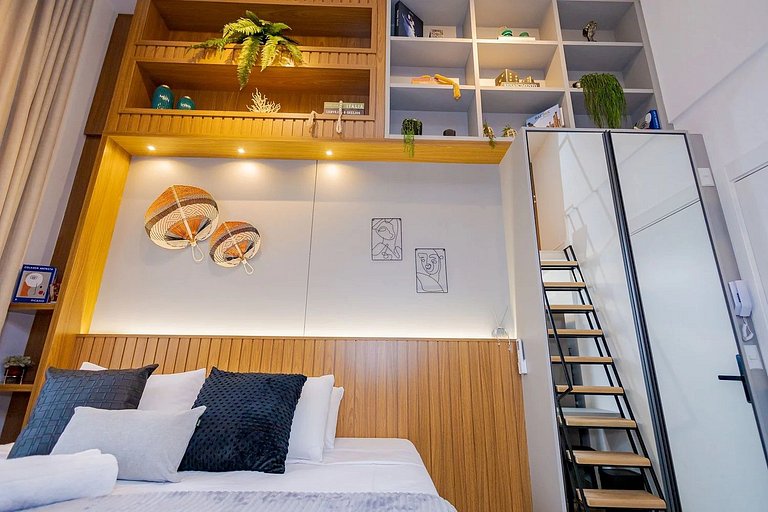 Studio Duplex Moderno | Ecoville | Próx. Barigui
