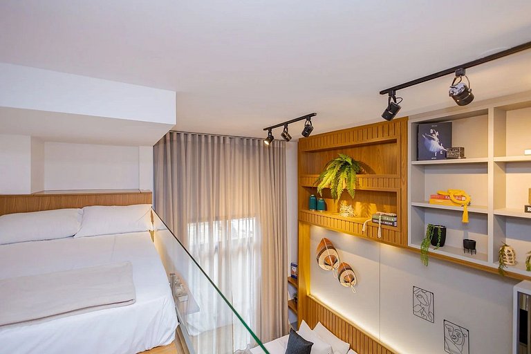 Studio Duplex Moderno | Ecoville | Próx. Barigui