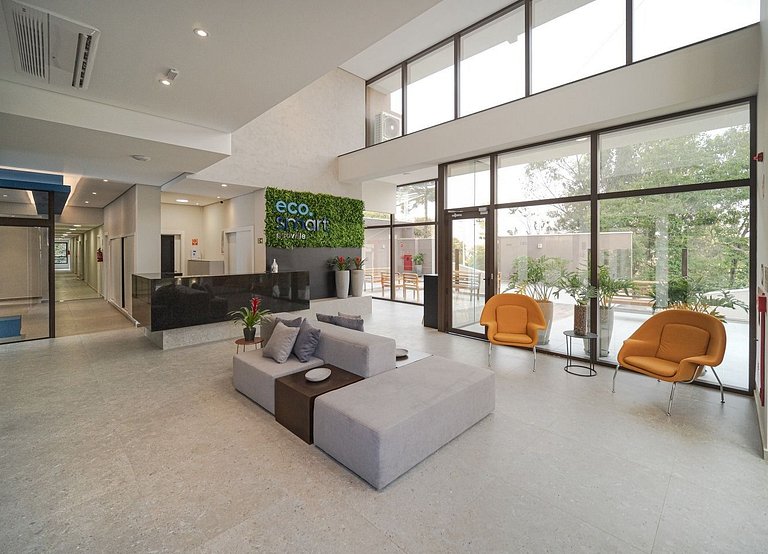 Studio Novo e Moderno | Ecoville | Próx. Barigui