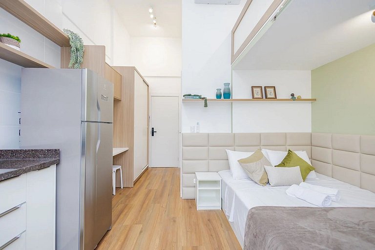 Studio Duplex Moderno | Refúgio Verde | EcoVille