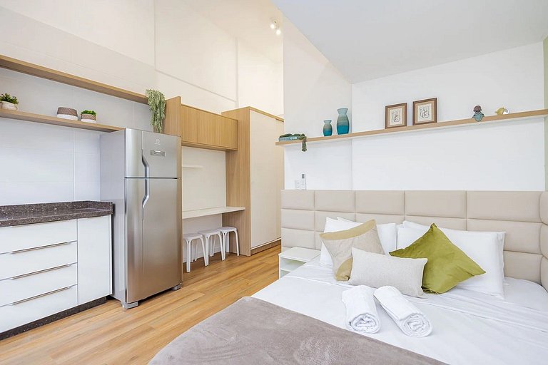 Studio Duplex Moderno | Refúgio Verde | EcoVille