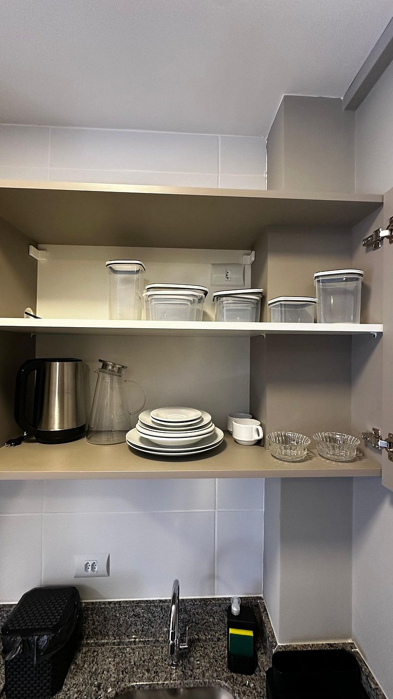 Studio Novo e Moderno | Ecoville | Próx. Barigui