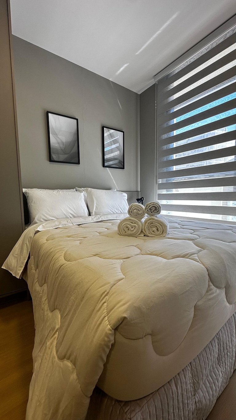 Studio Novo e Moderno | Ecoville | Próx. Barigui