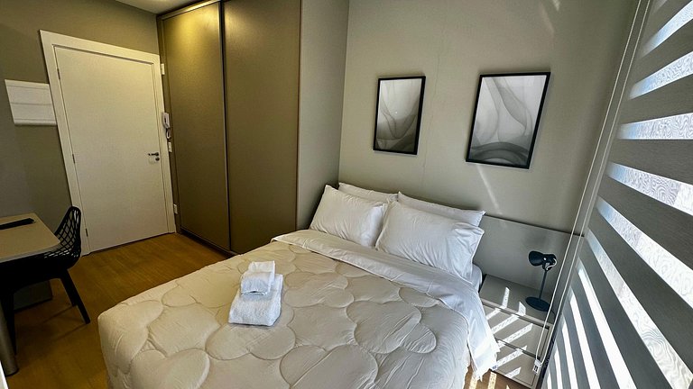 Studio Novo e Moderno | Ecoville | Próx. Barigui