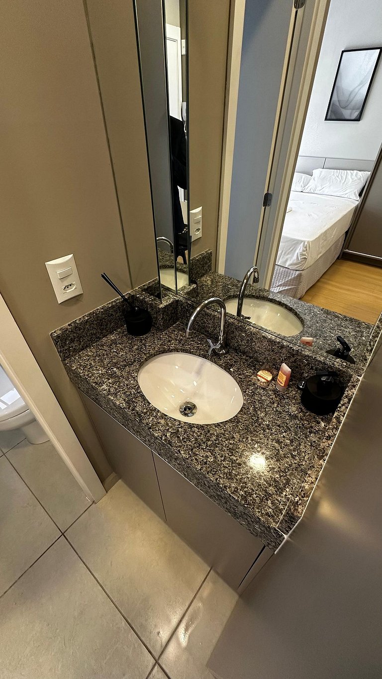 Studio Novo e Moderno | Ecoville | Próx. Barigui