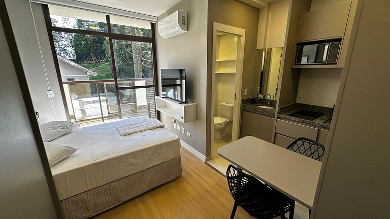 Studio Novo e Moderno | Ecoville | Próx. Barigui