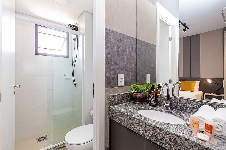 Refúgio Cinza Moderno | Ecoville | Próx. Barigui