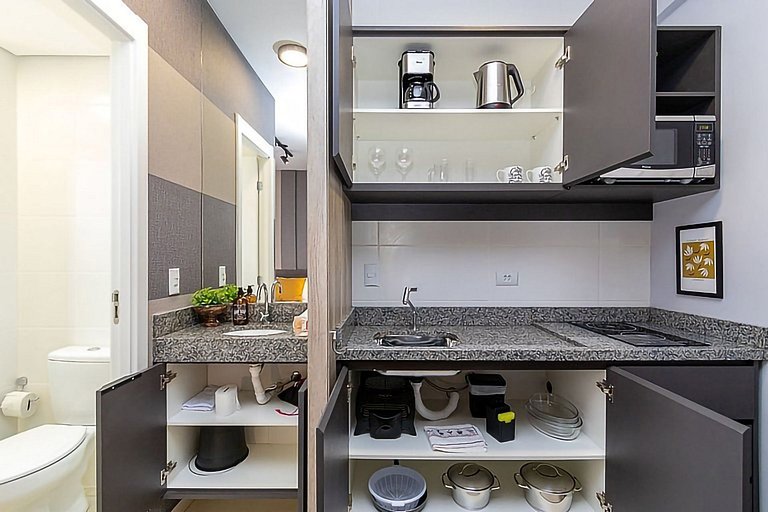 Refúgio Cinza Moderno | Ecoville | Próx. Barigui