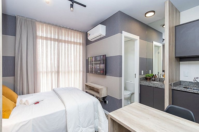 Refúgio Cinza Moderno | Ecoville | Próx. Barigui